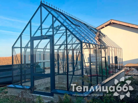 Теплица botanik Style под стекло, ширина 3м